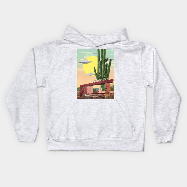 Desert Inn Kids Hoodie by MsGonzalez